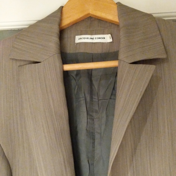 Jacqueline Conoir size 10 grey skirt suit - Picture 11 of 15